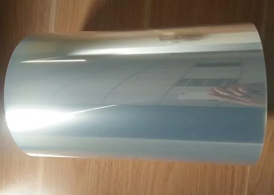 แผ่นฟิล์ม PET แข็งแบบใสสำหรับการบรรจุ Thermoforming แปรงสีฟัน